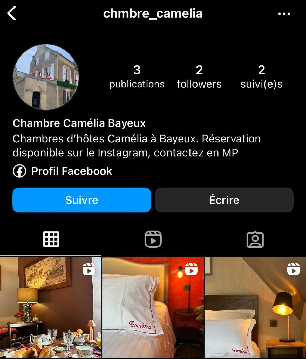 Camelia Bed & Breakfast Bayeux Exterior photo